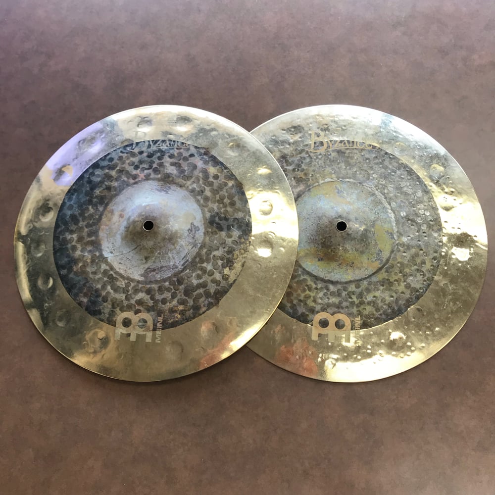 Image of Meinl Byzance Dual Hats 15” Hi Hat Cymbals