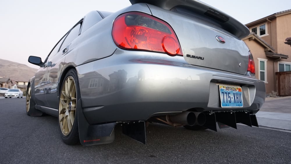 Image of 02-07 Subaru Impreza WRX/STI Rear Diffuser