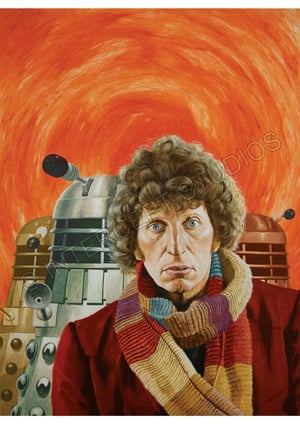 Image of Doctor Who A4 print