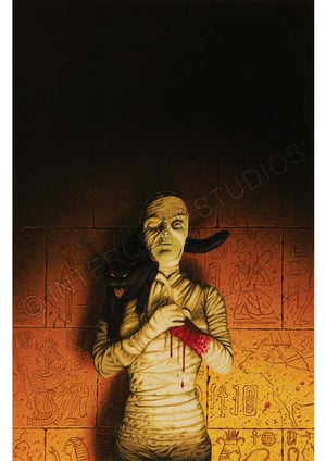 Image of Blood from The Mummy's Tomb A4 print – CLEARANCE SALE