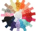 Image of 4 1/2 Inch Burnt Flower Lace Headbands-17 colors