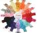 Image of 4 1/2 Inch Burnt Flower Lace Headbands-17 colors