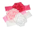 Image of 4 1/2 Inch Burnt Flower Lace Headbands-17 colors