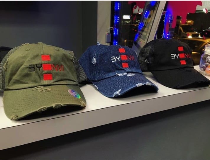 Image of BYENVI MESH SNAPBACK CAP