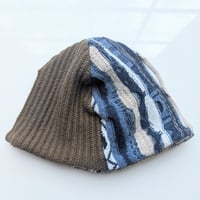 Image 4 of Shallow Fit Upcycled Reversible Beanie–2