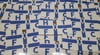 Huddersfield Town, Halifax Town, HTFC Blue Ulster Football/Ultras 10x5cm Stickers. Pack of 25.