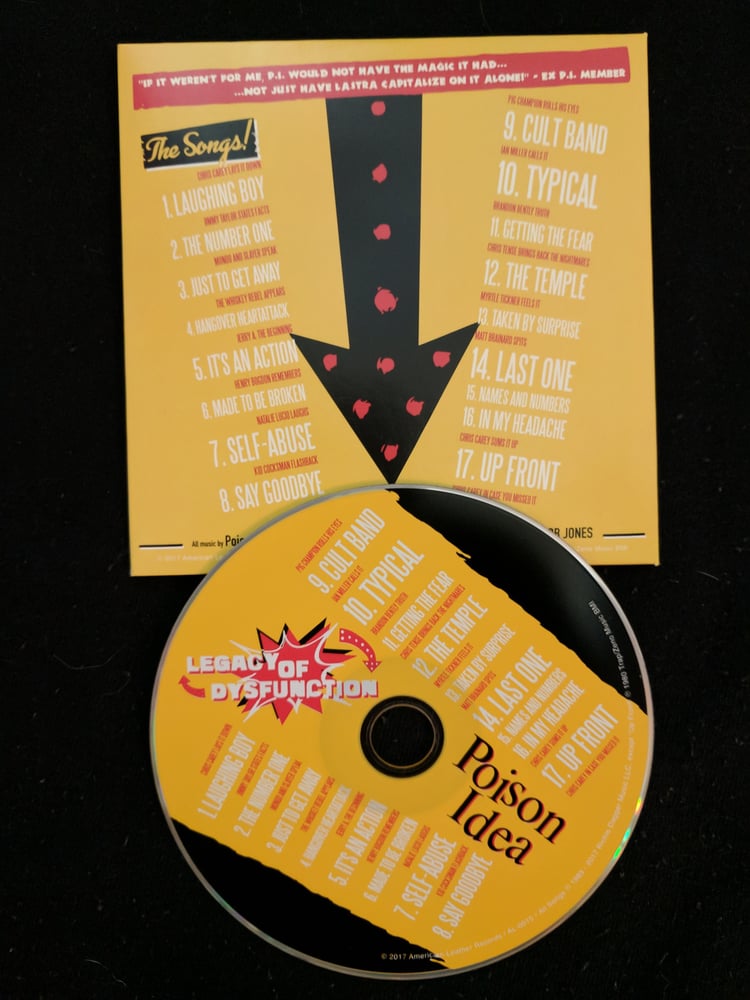 Image of "Legacy of Dysfunction" CD