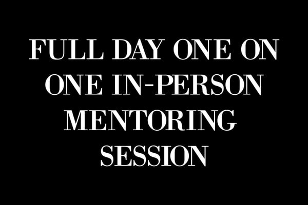 Image of Full Day One on One In-Person Mentoring Session