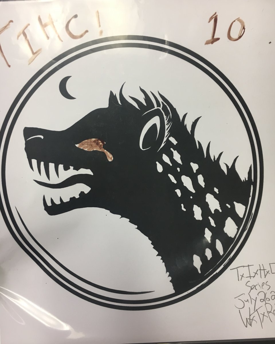 Skull Logo or Hyena Logo blood art | Ramallah