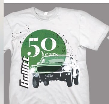 Image of 50th Bullitt Anniversary in White