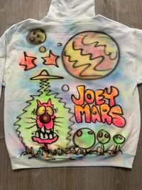 Image 7 of 1/1 Airbrush Hoodie on an XL White Hoodie