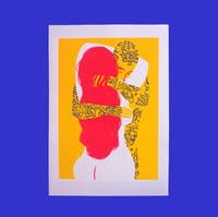 'The Hug' 3 inks Screen Print