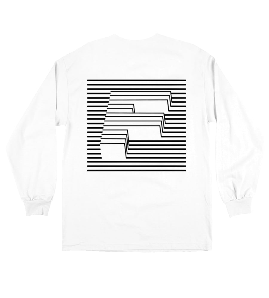 Image of F LINE Longsleeve - White