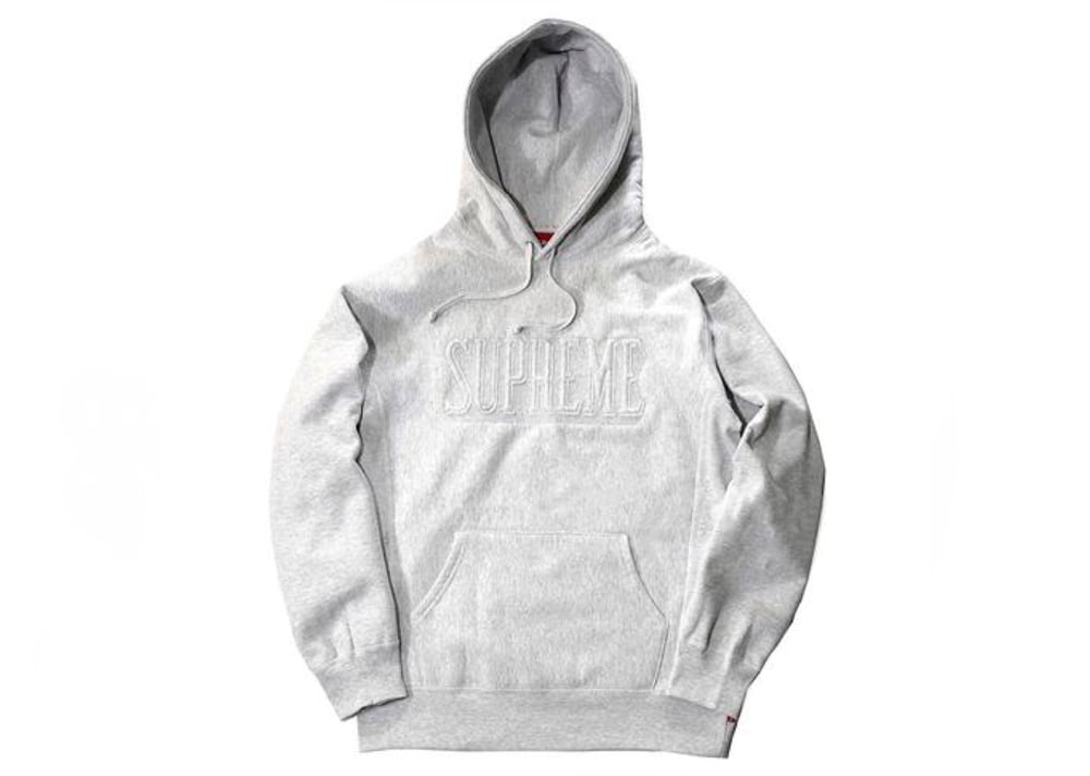 Image of Supreme Embroidered Outline Hoodie