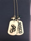 Dog tag necklace