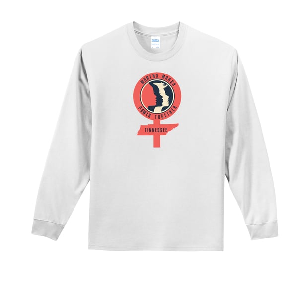 Image of TN Power Together Sign Tee - White L/S