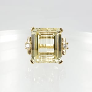 Image of Large Hidonite Cocktail Ring