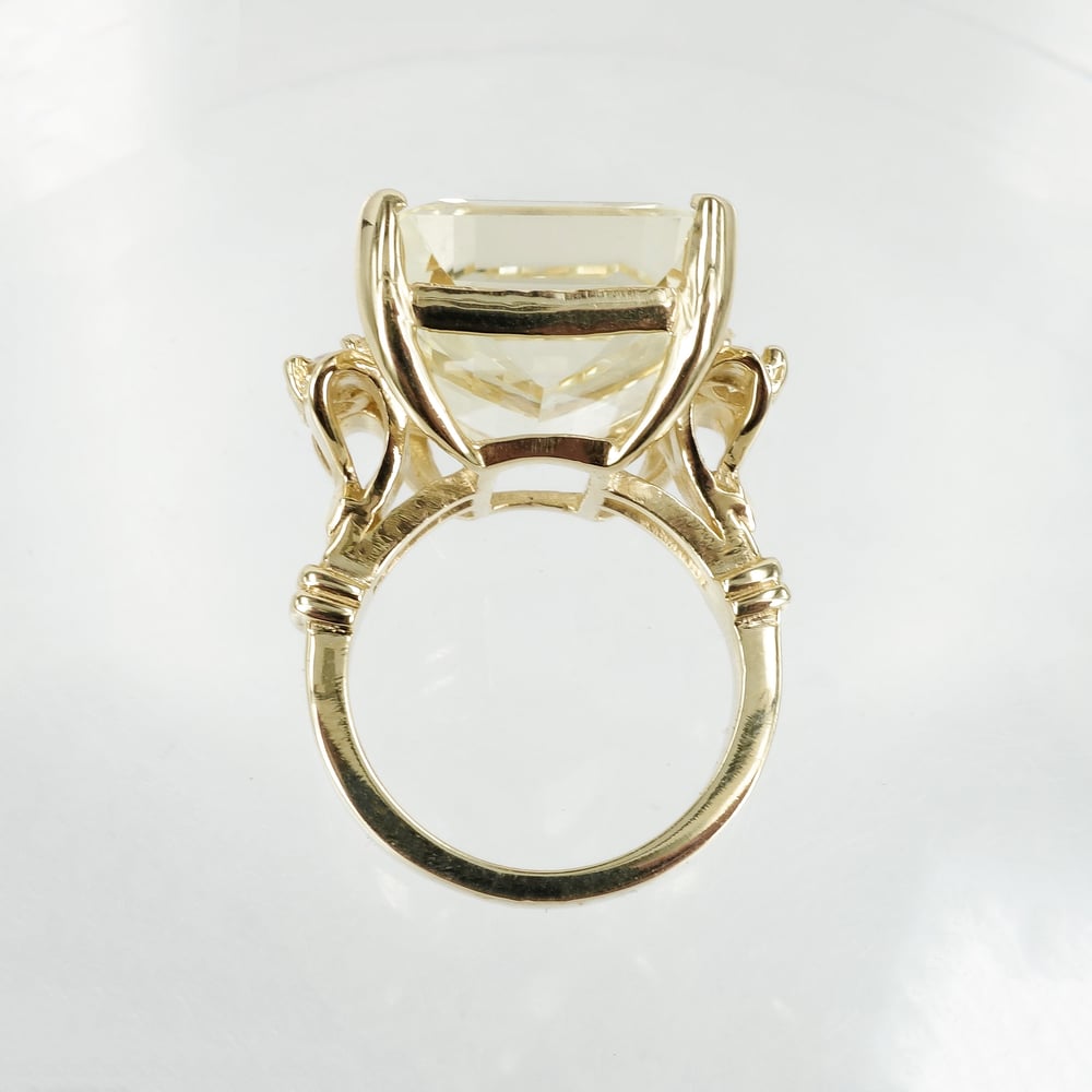 Image of Large Hidonite Cocktail Ring