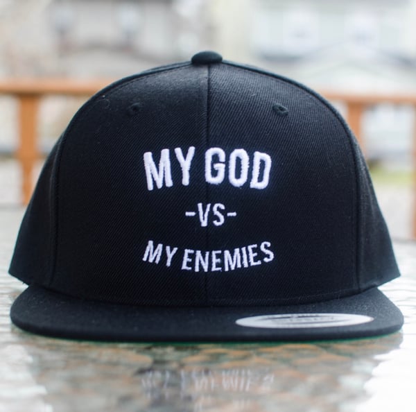 Image of Black SnapBack: My God Vs My Enemies