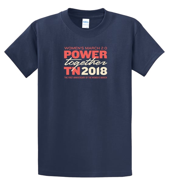 Image of TN Power Together Official Event Tee - Navy S/S