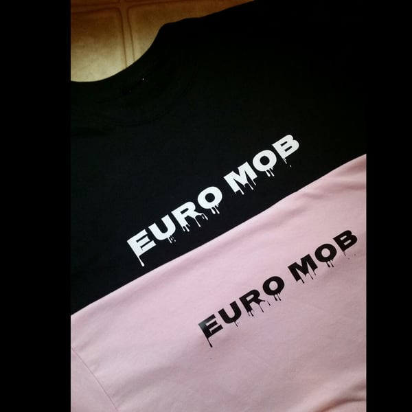 Image of Euro mob Tee pink