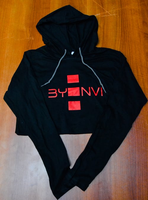 Image of BYENVI LADIES' SIGNATURE HOODED TEE