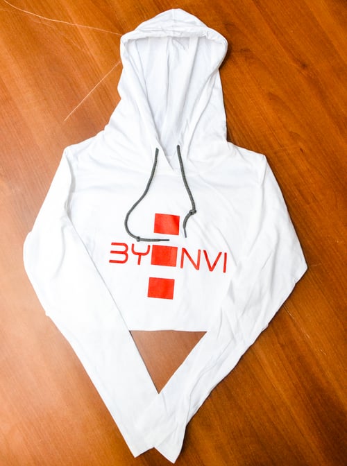 Image of BYENVI LADIES' SIGNATURE HOODED TEE