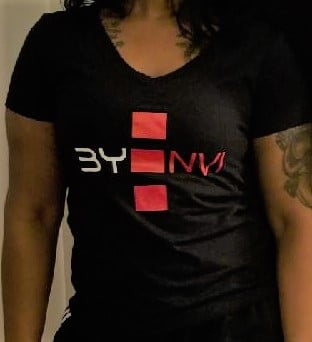 Image of BYENVI LADIES' SIGNATURE V-NECK