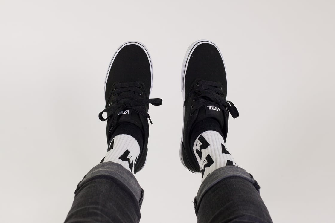 Image of M logo socks