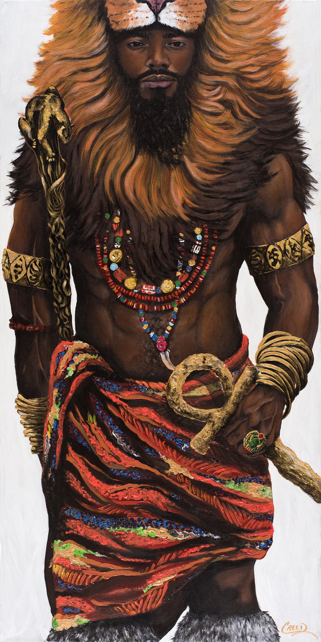 🔥African King CREED Art