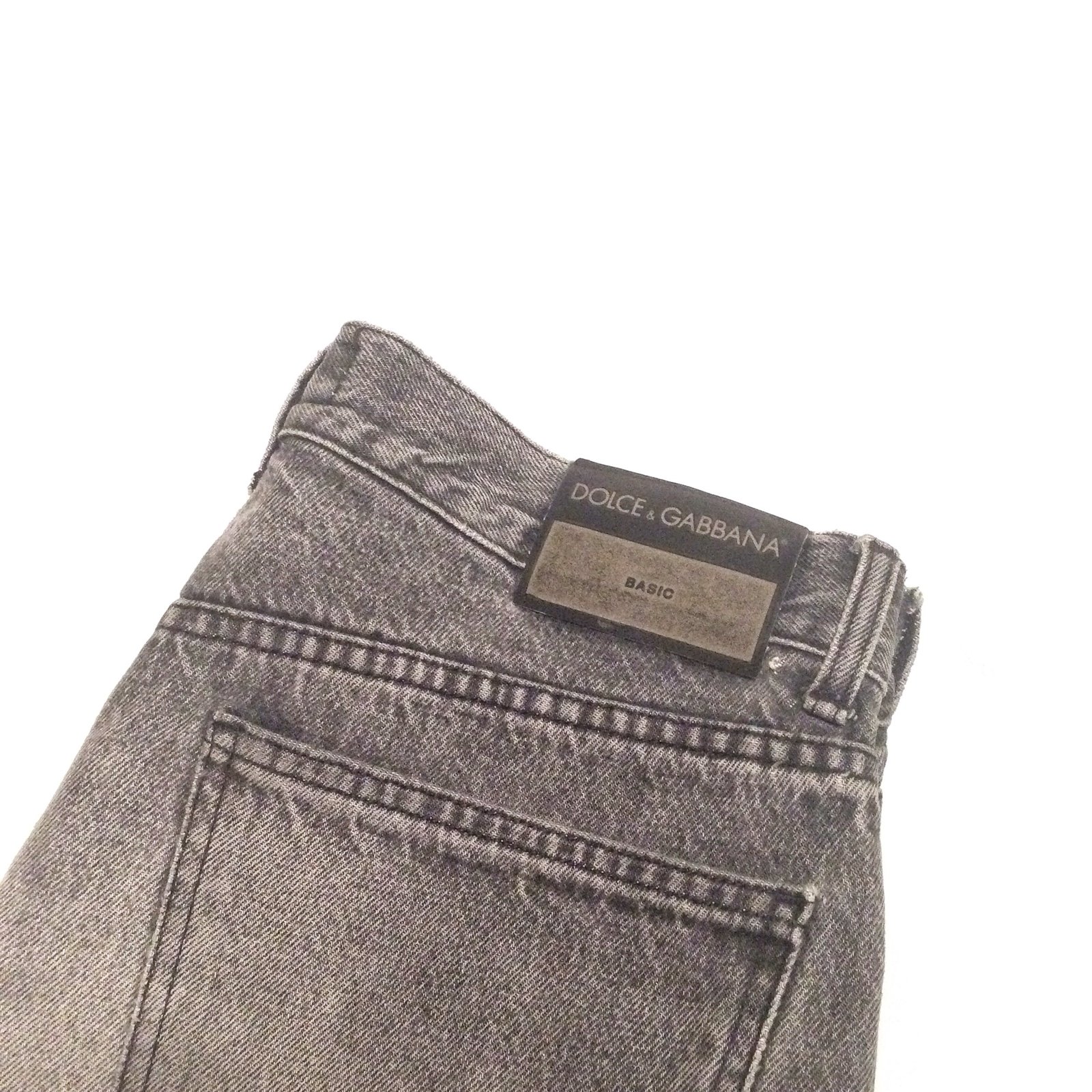 dolce and gabbana grey jeans