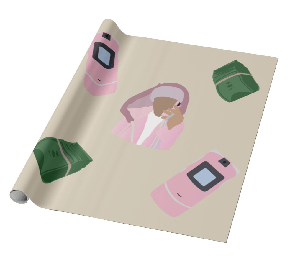 Image of RAPPING PAPER by HCS*: KILLA IN PINK