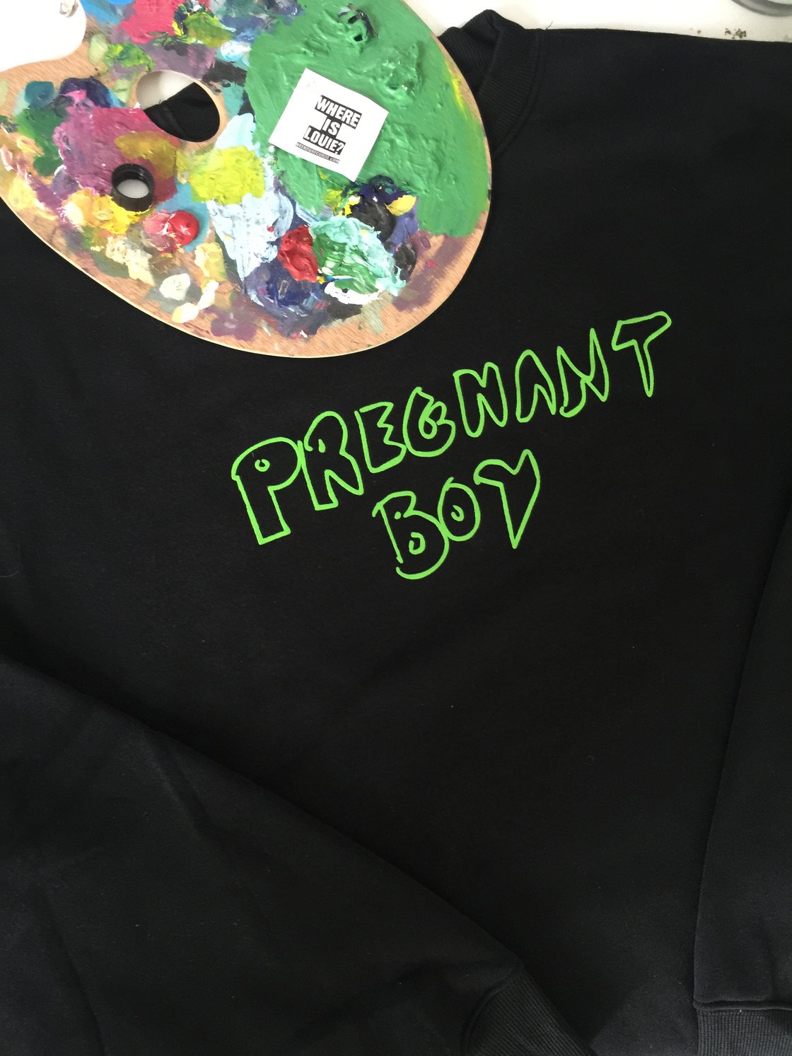 Image of The "Pregnant Boy" Crew Love Sweater