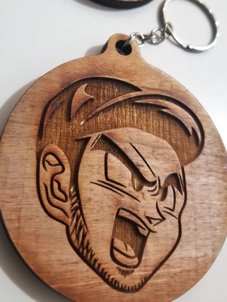 Image of FPZ ENGRAVED WOODEN KEY CHAIN