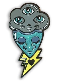 Image 1 of WEATHERED SOULS TOTEM - ENAMEL PIN LTD ED OF 100