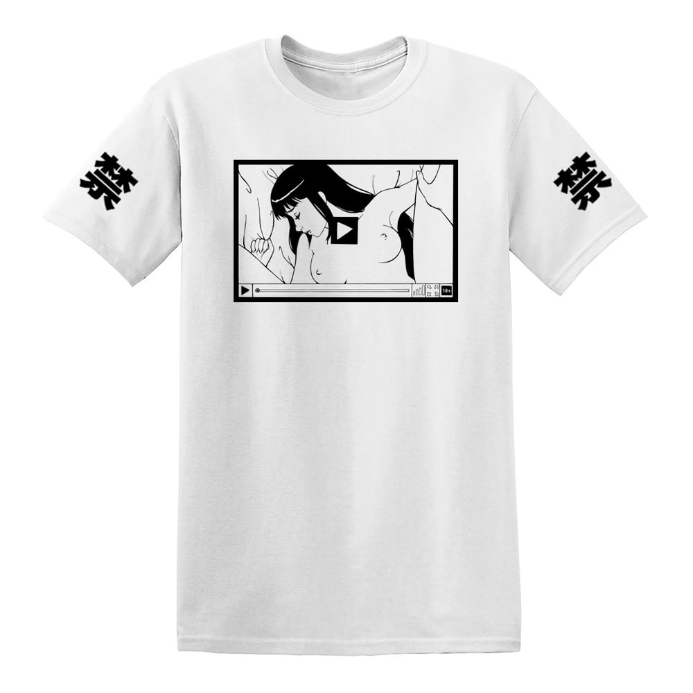 Image of PRESS PLAY - T-SHIRT - WHITE