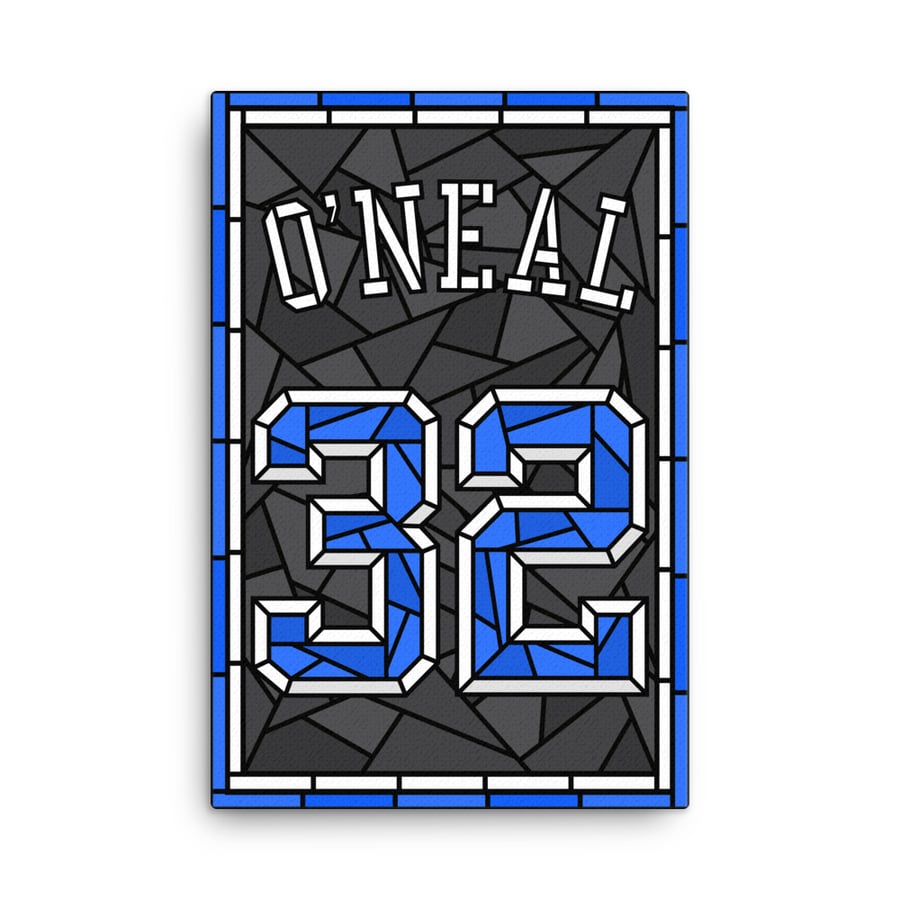 Image of Shaq Glory Days Stained Glass Jersey no. 32