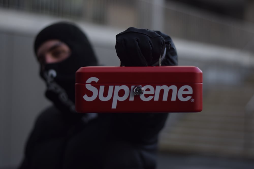 Image of Supreme® Lock Box Red