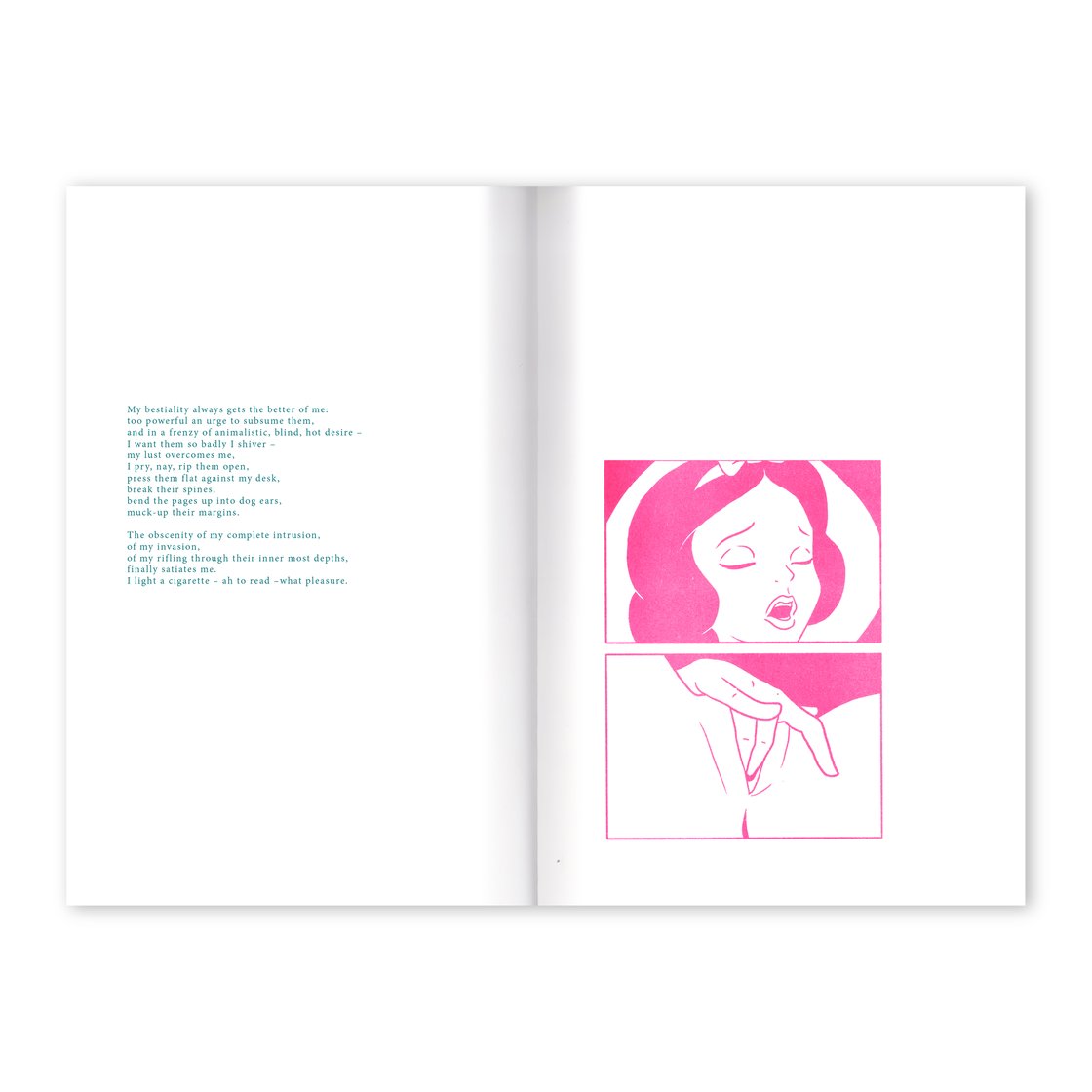 Image of Four Letter Words by Michael Kearney, illustration by Djohan Hanapi