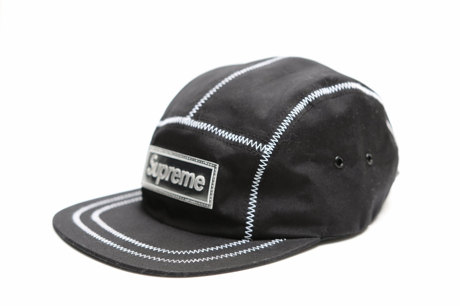 Supreme contrast hot sale stitch camp cap