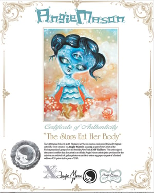 Image of 'THE STARS EAT HER BODY' Print