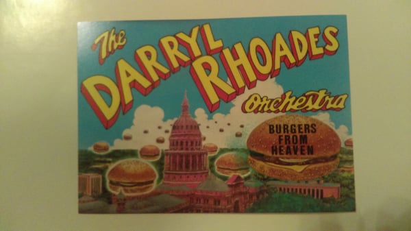 Image of 5X7 BURGERS FROM HEAVEN POSTCARD