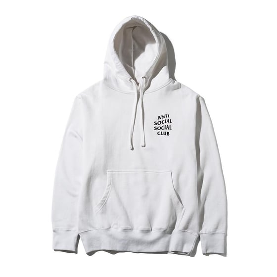 Image of ASSC WHITE MASOCHISM HOODIE