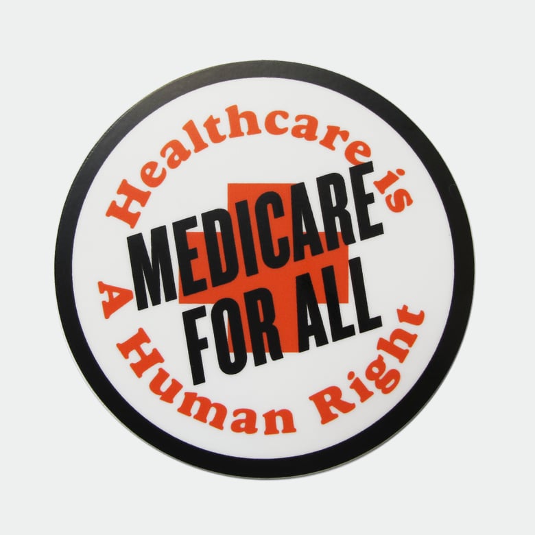 Image of Medicare for All 3" sticker