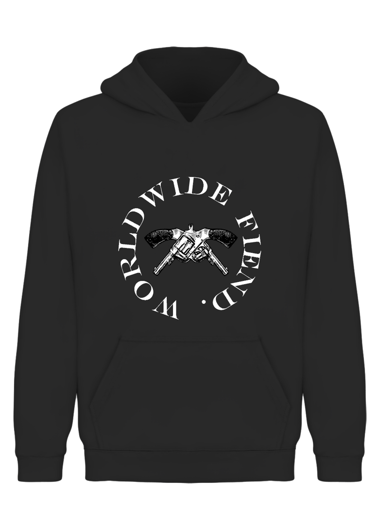 Image of Black Worldwide Fiend Hoodie