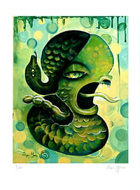 Image 1 of 'SHARP TONGUES POISON MINDS' LIMITED EDITION OF 10