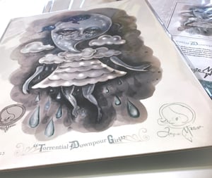 Image of 'TORRENTIAL DOWNPOUR GIRL LIMITED EDITION OF 20