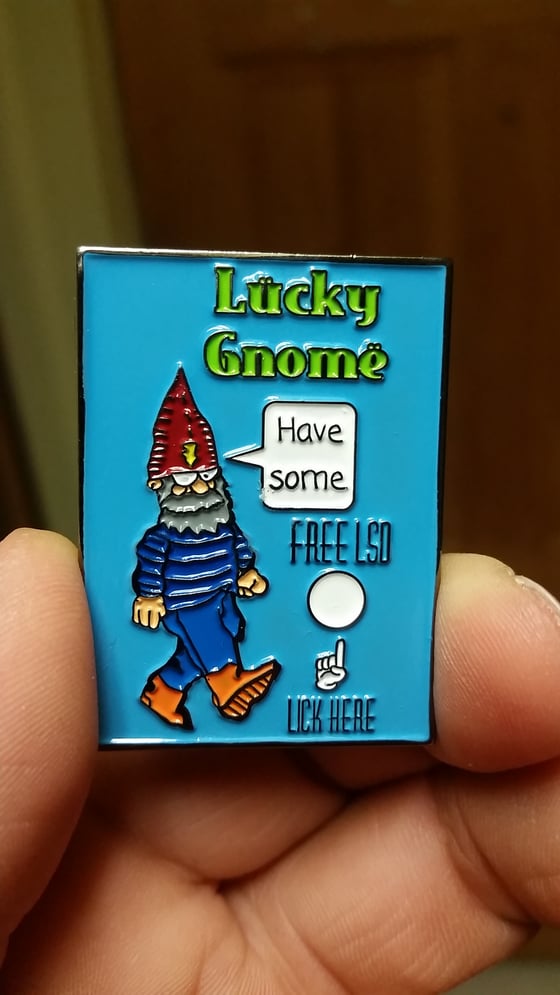 Image of Lücky Gnomë enamel pin