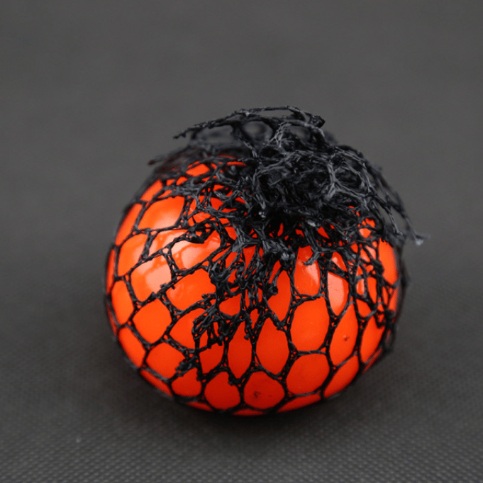 Image of Squishy Mesh Ball orange