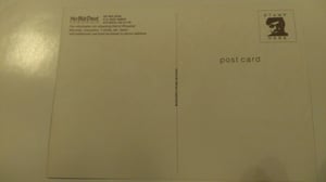 Image of 5X7 BURGERS FROM HEAVEN POSTCARD